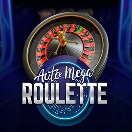 Auto Mega Roulette logo by Pragmatic Play Afkspin Casino