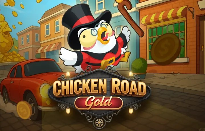 Chicken Road Gold slot icon by InOut, available at Afkspin Casino