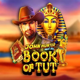 John Hunter and the Book of Tut by Pragmatic Play, showcased at afkspin.eu.com – game logo