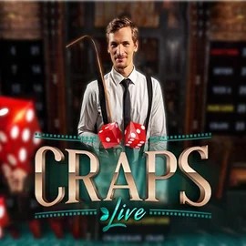 Live Craps by Evolution, showcased at afkspin.eu.com – game logo