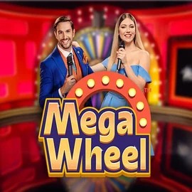 Mega Wheel logo by Pragmatic Play at Afkspin Casino