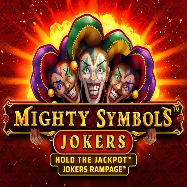 Mighty Symbols Joker slot logo by Wazdan at Afkspin Casino