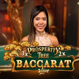 Prosperity Tree Baccarat logo – Live Casino by Evolution at Afkspin Casino