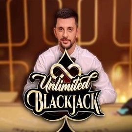 Unlimited Blackjack slot visual from Ezugi available on afkspin.eu.com