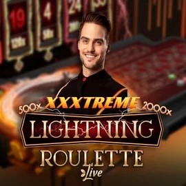 XXXtreme Lightning Roulette slot logo by Evolution at Afkspin Casino
